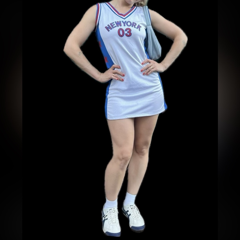 New York Knicks Jersey Mini Dress